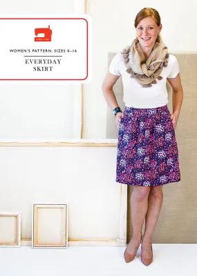 PDF Pattern - Everyday Skirt | Liesl   Co