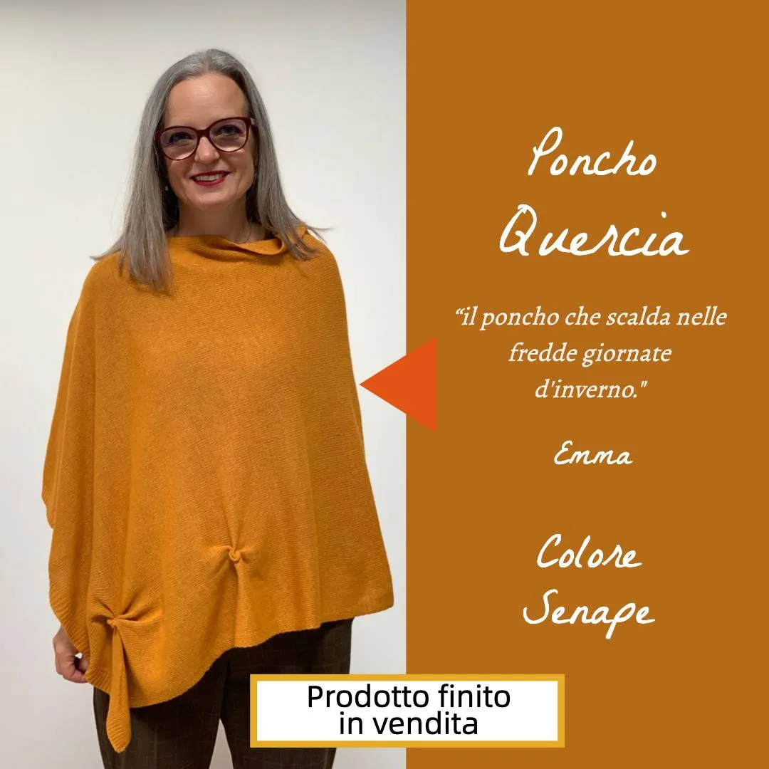 Poncho Quercia Senape