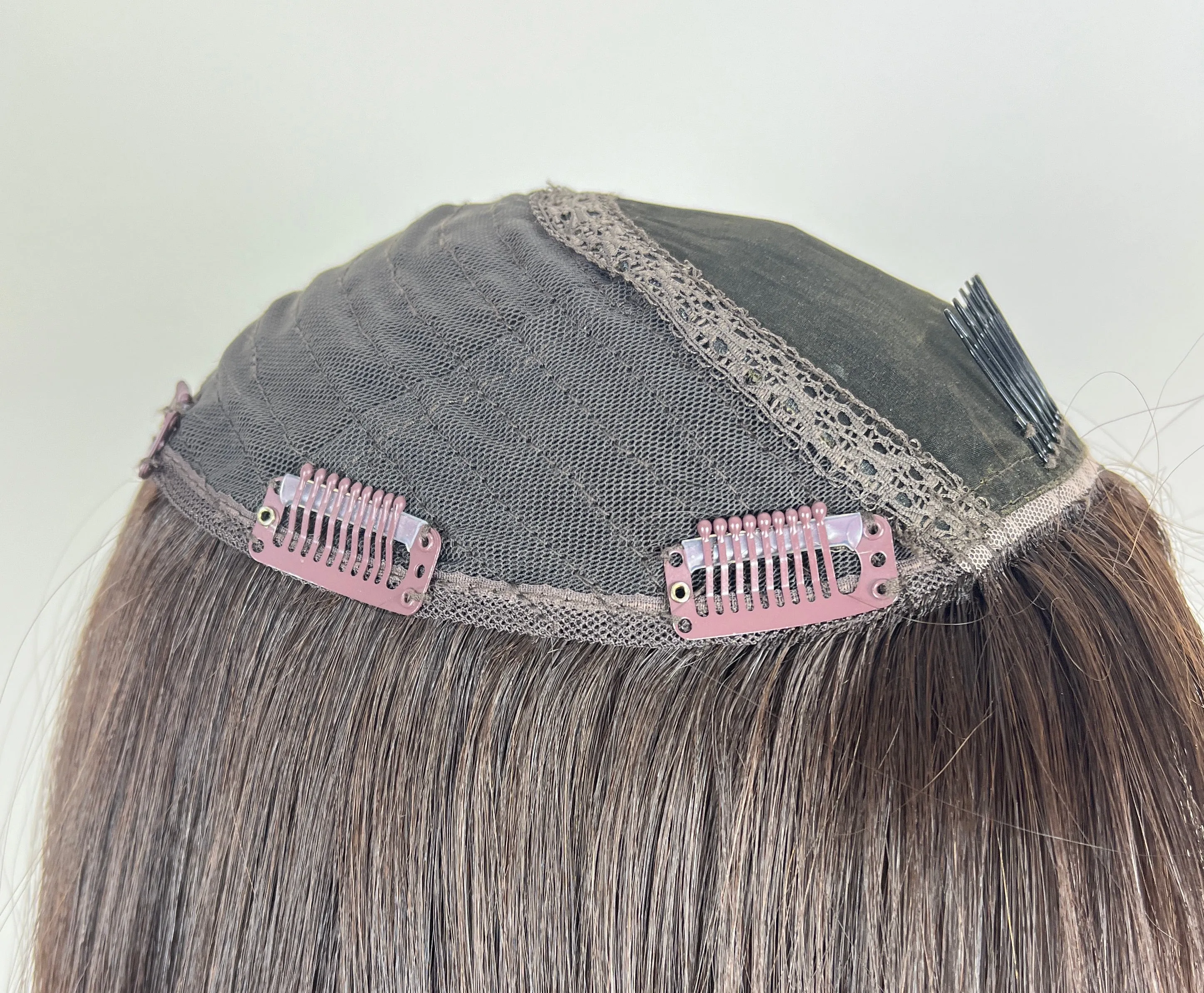 REBECCA sunkissed | Super Flat human hair topper