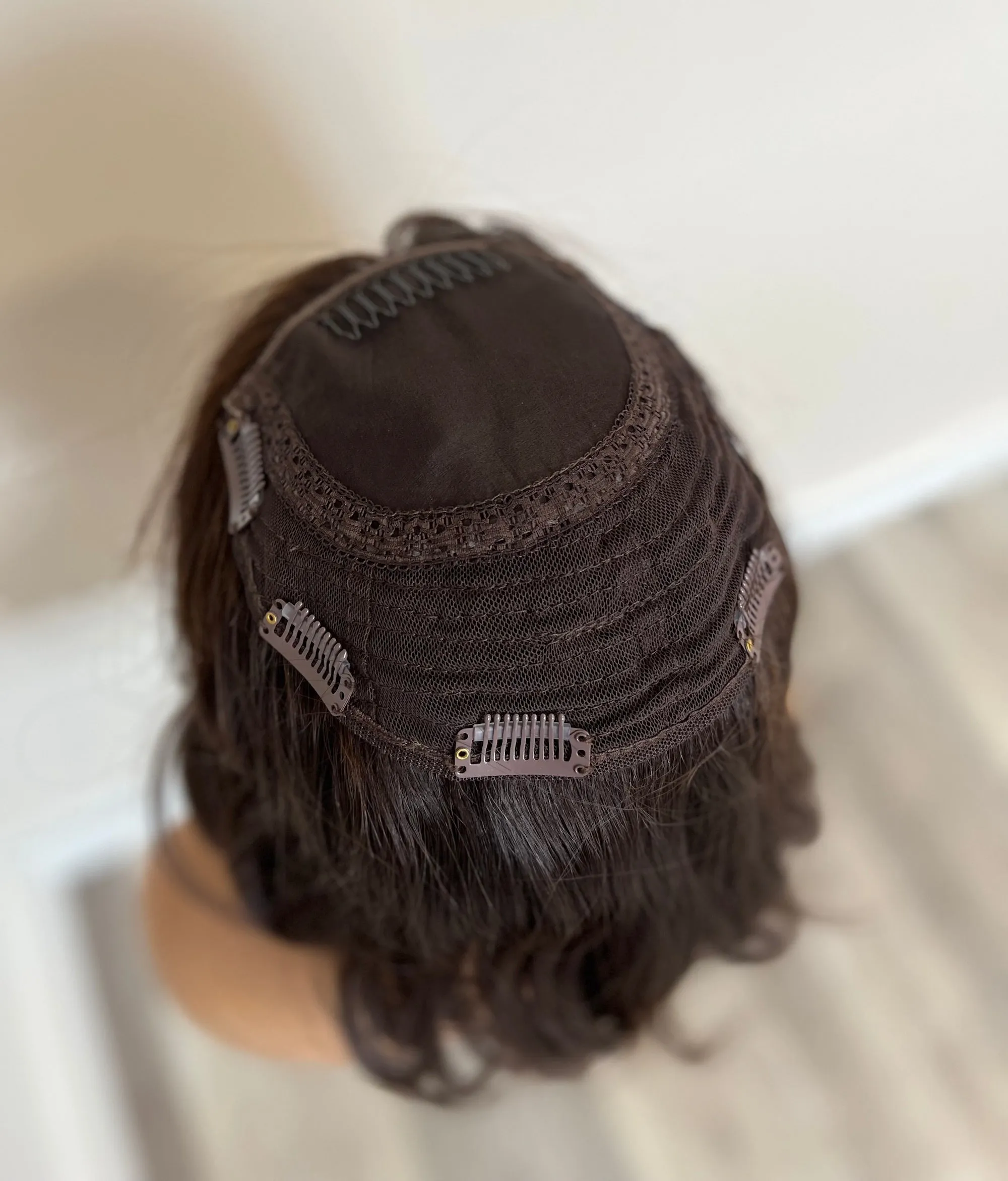 REBECCA | Super Flat human hair topper