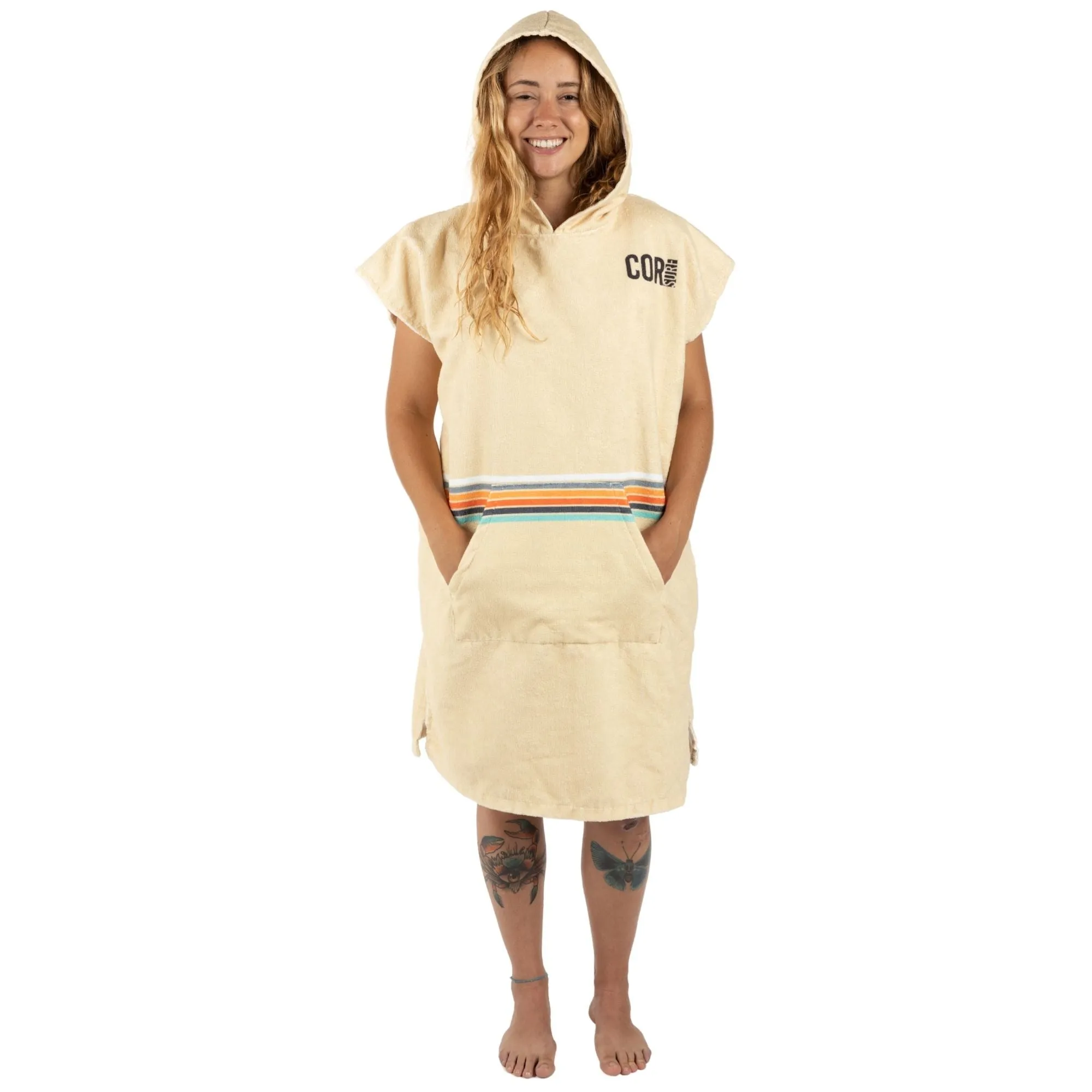 Retro Sand Changing Towel Poncho (Medium)