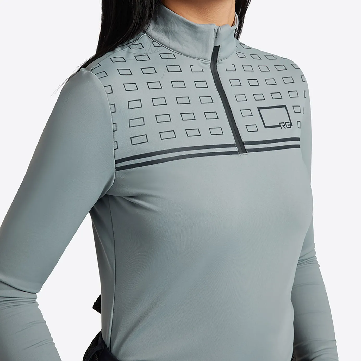 Rider's Gene Jersey Fleece Base Layer - Grey