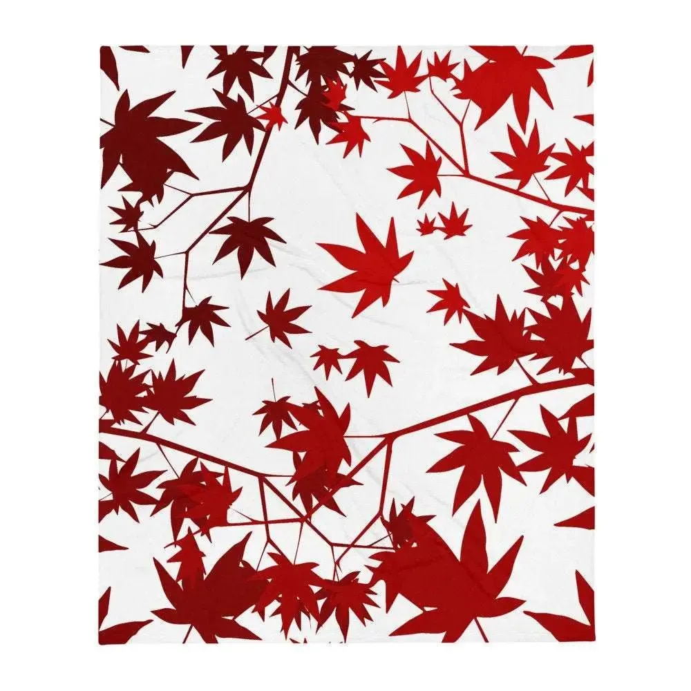 Samurai Warrior Ghost of Tsushima Blanket - Maple