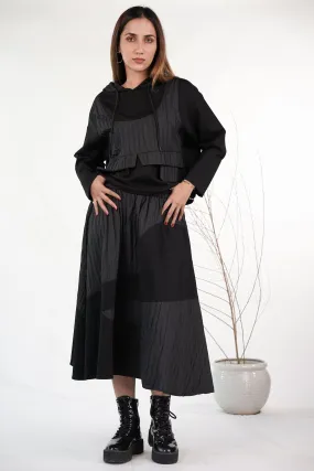 Space Grey Black Stitch Co Ord