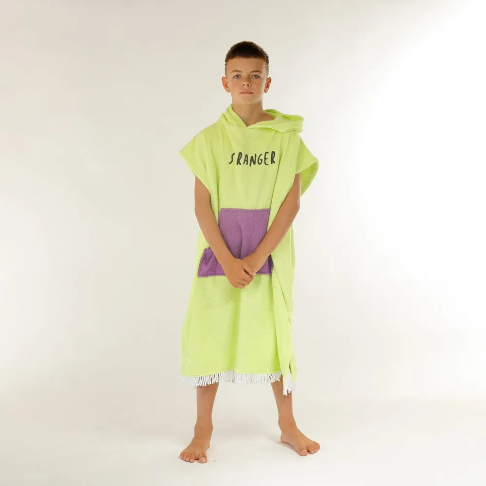 STRANGER PONCHO TOWEL - Lime