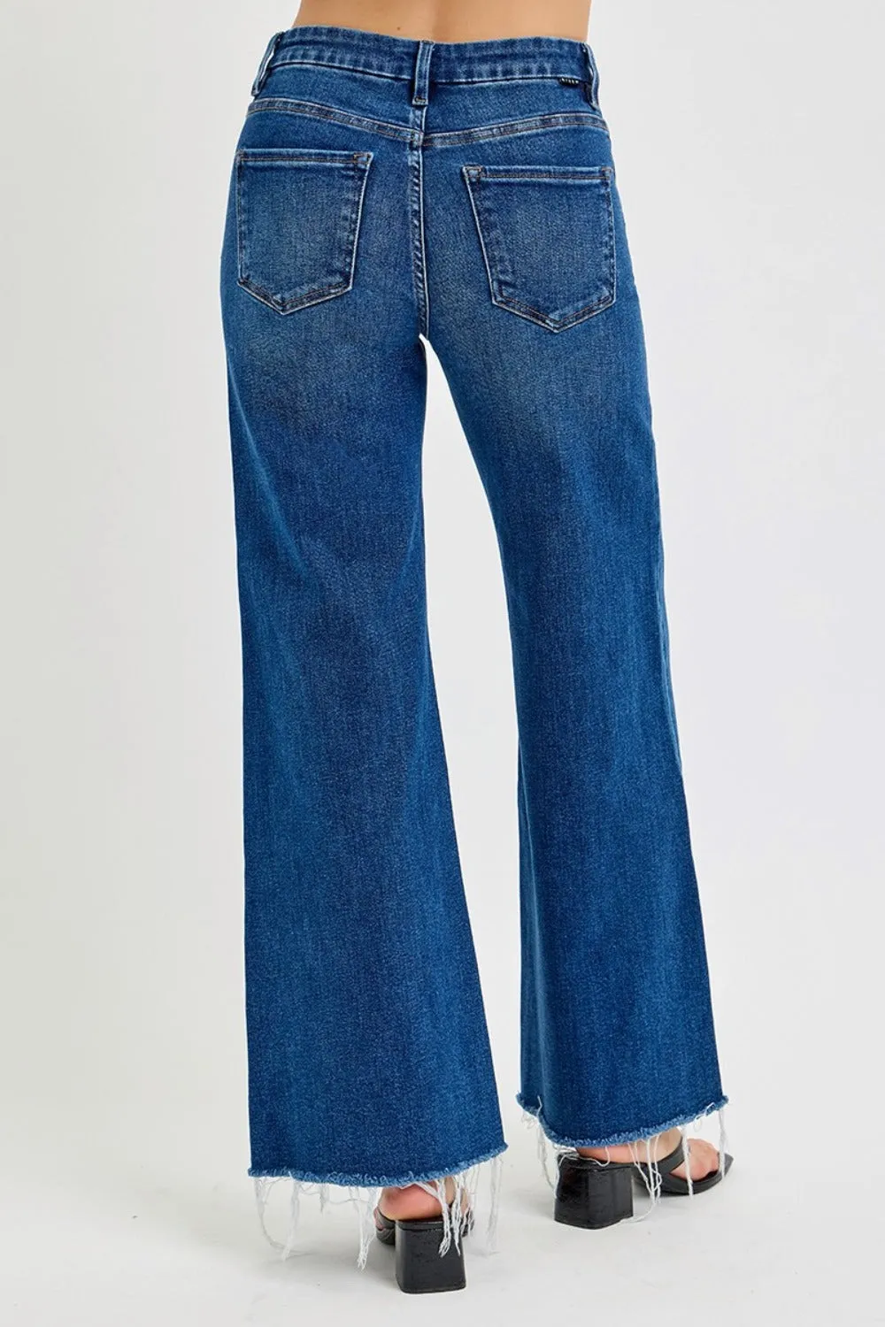 Tallory Tummy Control High Rise Wide Leg Jeans