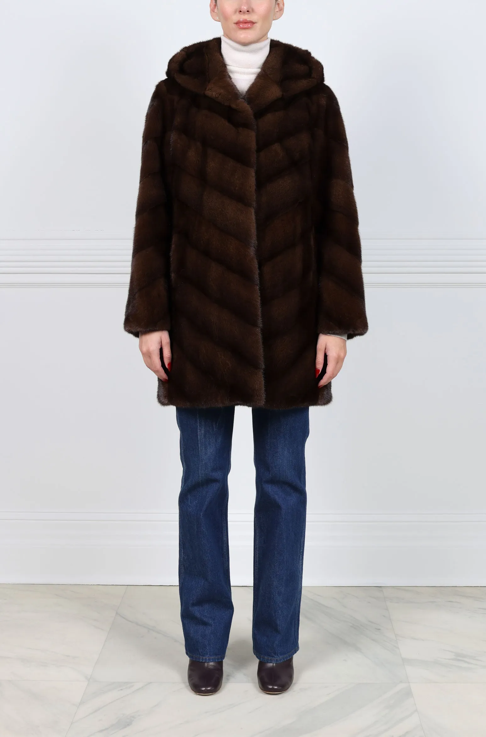 The Flynn Mink Fur Coat