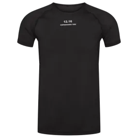 Twelve Sixteen Baselayer tee S/S - Black