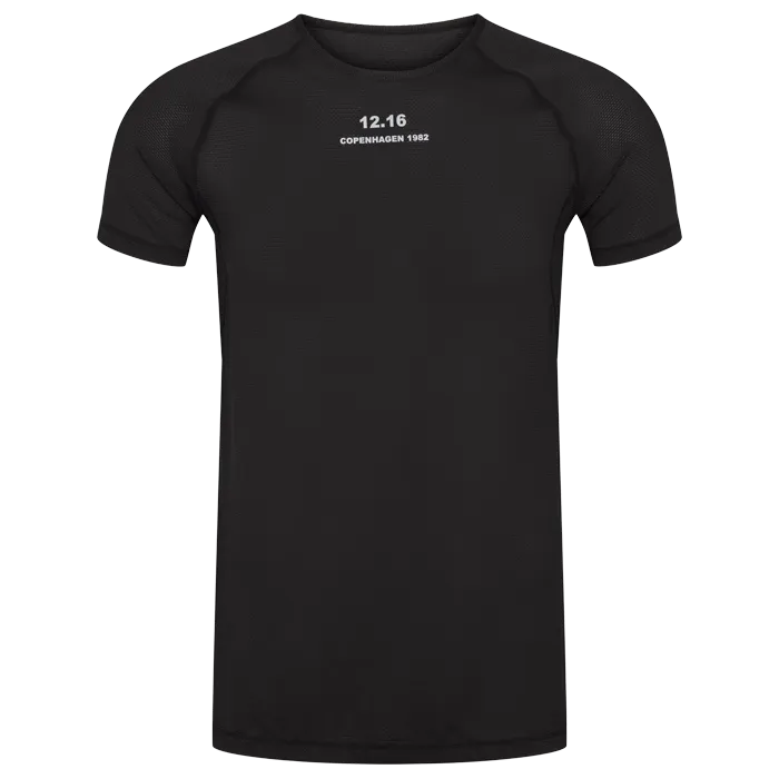 Twelve Sixteen Baselayer tee S/S - Black