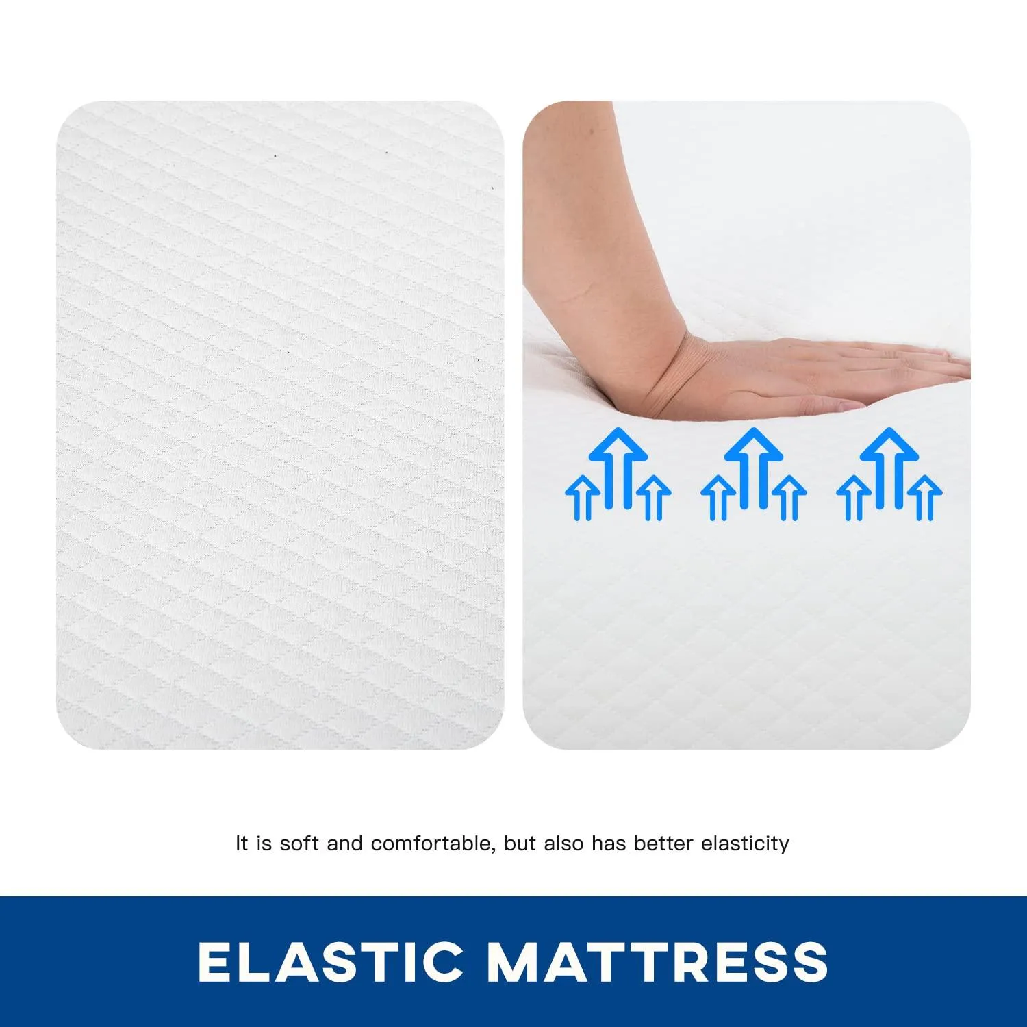 Twin Mattress 6 inch Gel Memory Foam Mattress for Cool Sleep & Pressure Relief