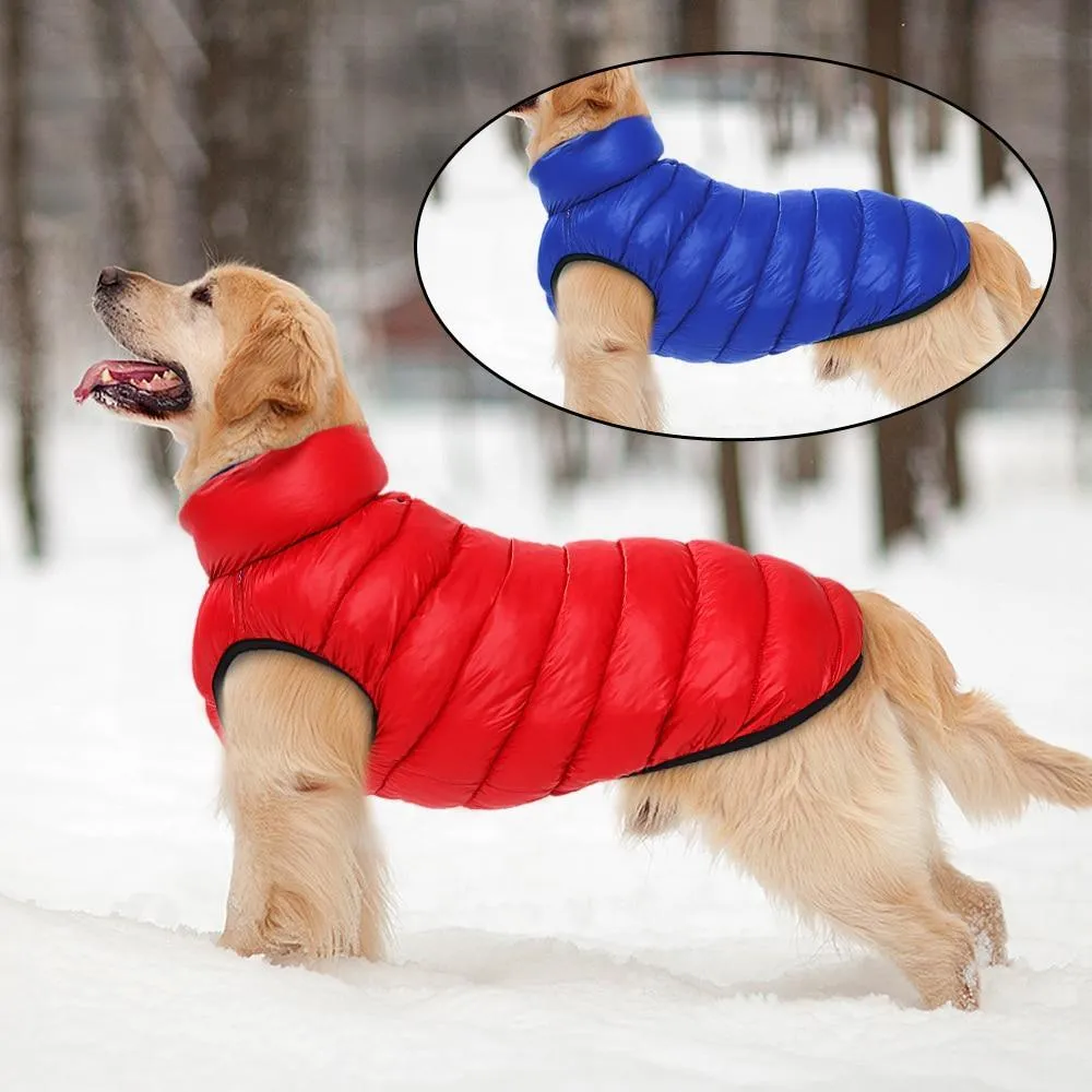 Winter Sherpa Reversible Dog Vest/Dogs 3 layer thick Jacket Coat