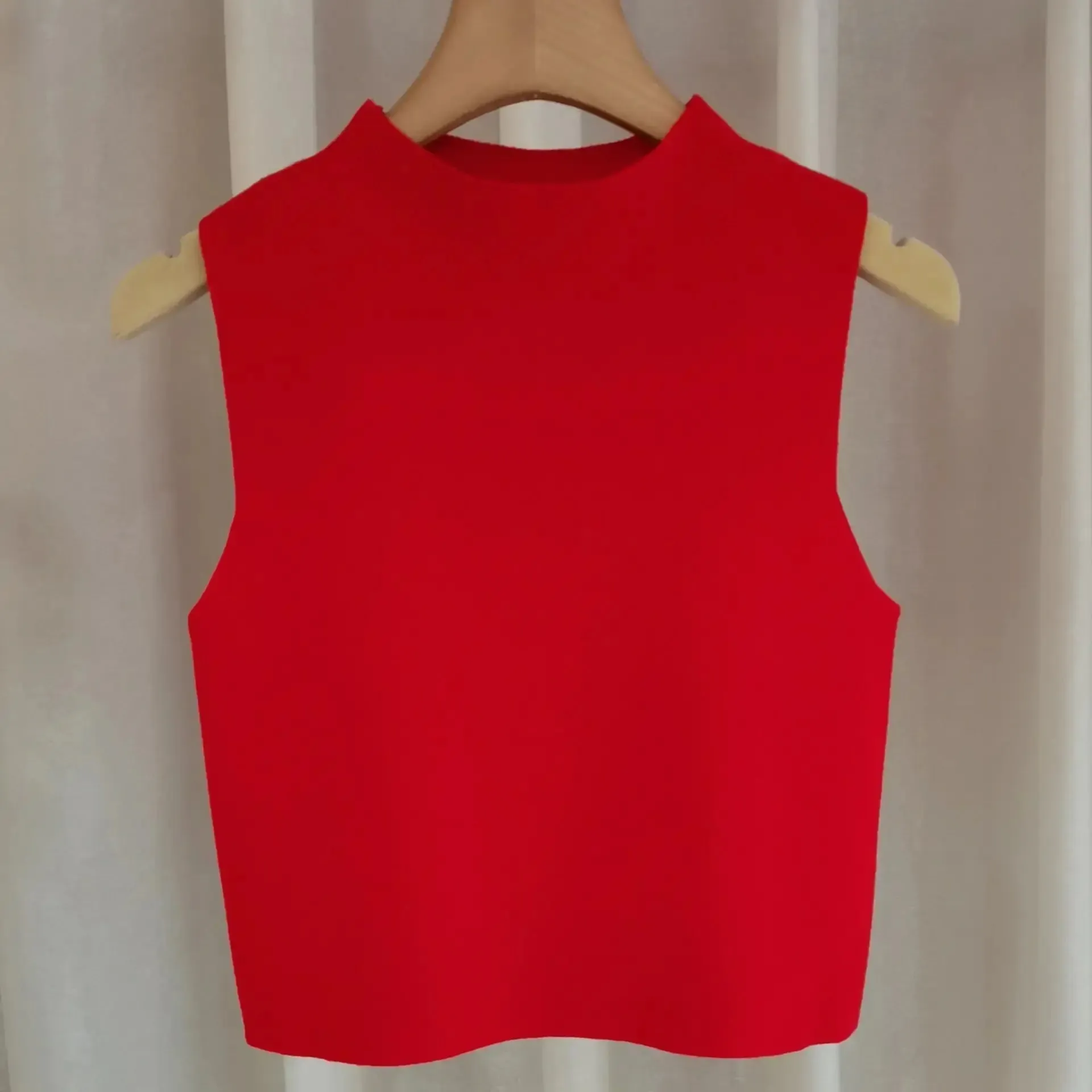 Women's small camisole vest with sweater underneath womens camisole