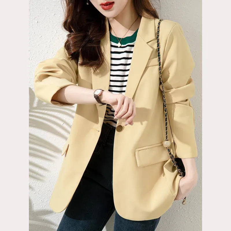 Yellow Chic Versatile Blazer